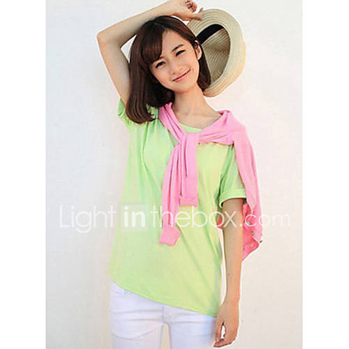 Womens Stylish Solid T Shirt