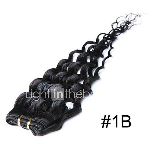 Gorgeous Brazilian Deep Wave Weft 100% Virgin Remy Human Hair Extensions 10 Inch 3Pcs