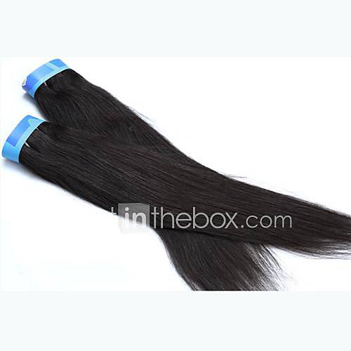 22 24 26 28 1B Grade 4A Indian Virgin Straight Human Hair Extension