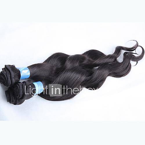 16 18 20 22 1B Grade 4A Indian Virgin Loose Curly Wave Human Hair Extension