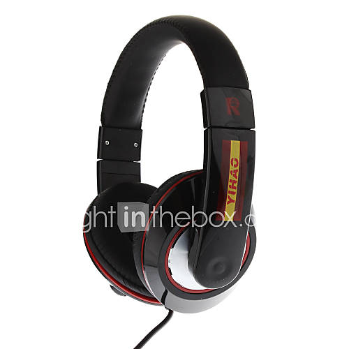 Yh A5 3.5mm Stereo PC Computer Wired Headset Headphone with Built in Mic