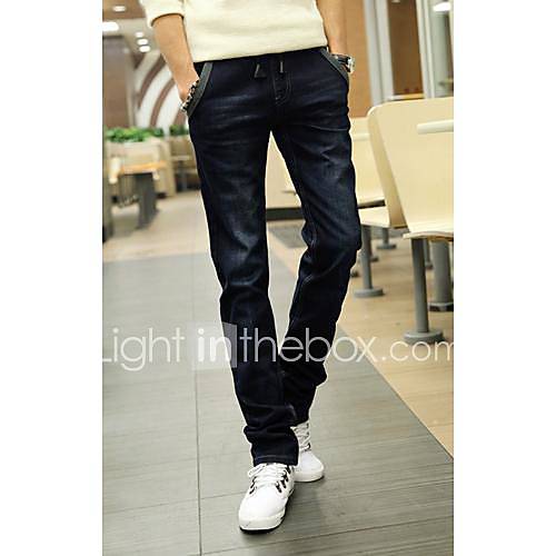 Mens Fashion Slim Jeans Pants