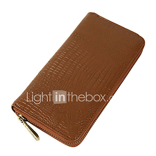 MenS Long Leather Fashion Leisure Coin Purses