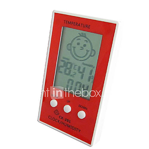 LCD Digital Temperature Humidity Meter Hygrometer Thermometer( 50℃~70℃,20% ~ 99% RH;0.1℃,1% RH)