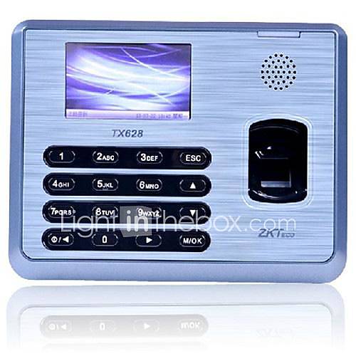 ZK Software TX628 Professional Color Fingerprint Attendance