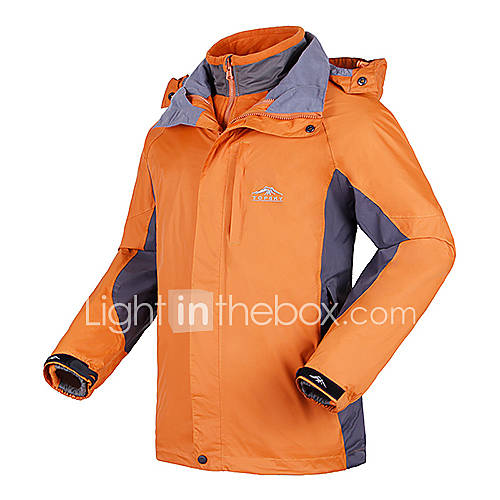 Topsky Mens Detachable Warmkeeping Terylene Jacket