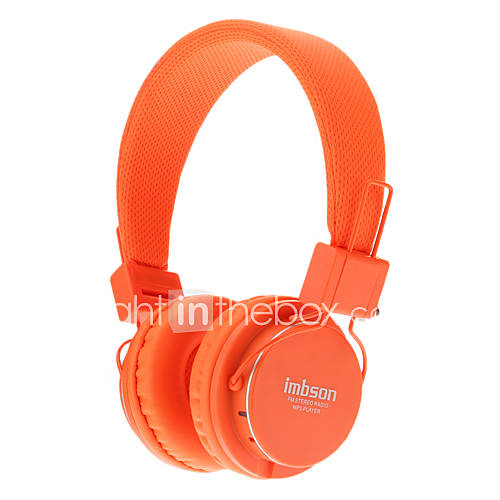 Kanen iM 8820 FM Stereo Radio Headphone(Orange)