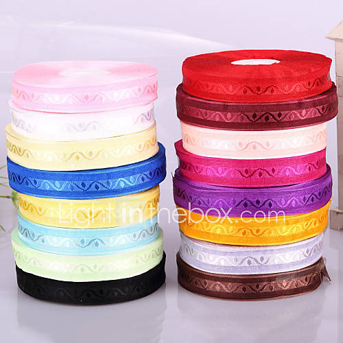 3/4 Jacquard Weave Ribbon (More Colors)