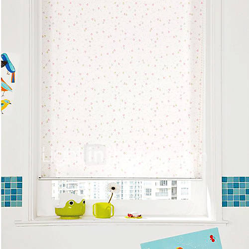 Spring like Geometric Decorated Pattern Sheer Shade