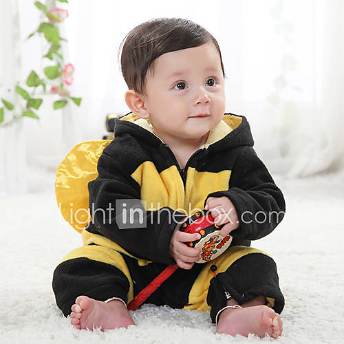 Doomagic Kids Bee Shape Baby Romper(Screen Color)