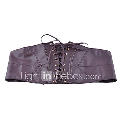 Leatherette And Elastic Party/Casual Sashes(More Colors)