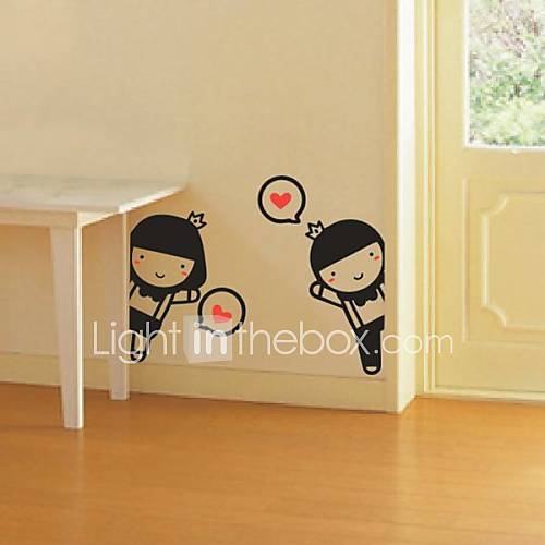 People Cute Little Decorative Wall Stickers
