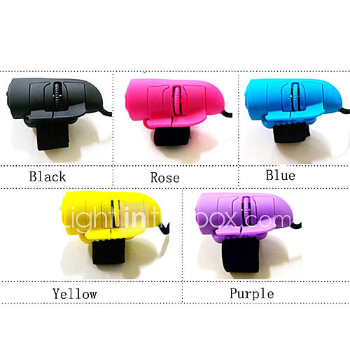 WORTLEY USB Wired Fashion Design 1000DPI Optical Mouse (Assorted Colors)