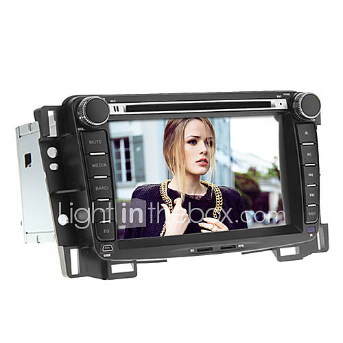 7Inch 2 Din In Dash Car DVD Player for Chevrolet New Sail 2012 with GPS,IPOD,RDS,BT,Touch Screen,TV