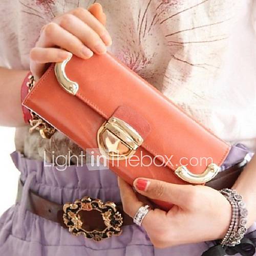 Womens Genuine Leather Oil Wax Leather Wallets