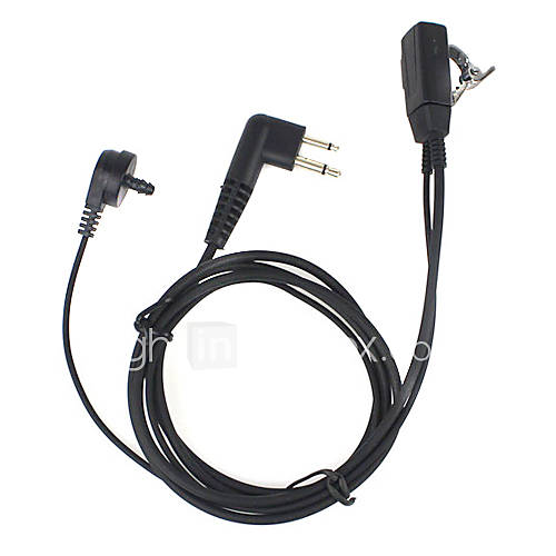 2 Pin Noise Reduction Concealment Air Duct Earpiece For Motorola Gp88 Gp300 Gp2000 Ct150 P040 Pro1150 Cls1110 Xtn500