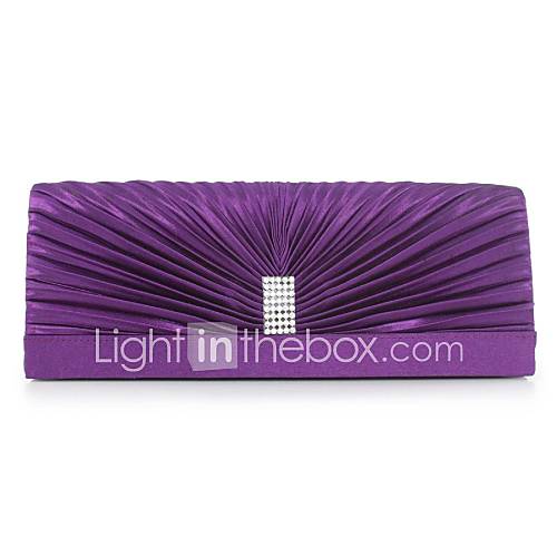 Silk Special Occasion/Casual Clutches/Evening Handbags with Rhinestones (More Colors)