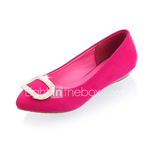 Leatherette Womens Flat Heel Comfort Flats Shoes(More Colors)