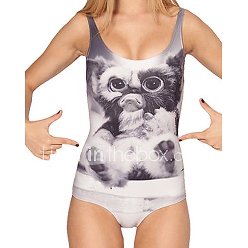 Womens Cat Mogwai One piece Swimwear