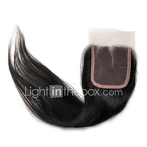 8 Wigiss Hair Products Virgin Brazilian Hair Lace Top Closure(44) Natural Straight