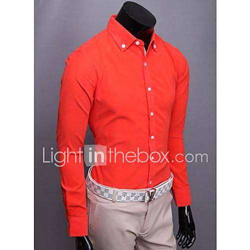 Mens Leisure Corduroy Shirt