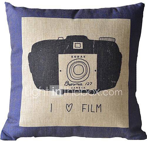 I Love Taking Pictures Decorative Pillow Cover