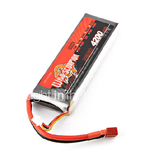 Wild Scorpion 18.5V 5S 4200mAh 35C Li Po Battery(T Plug)