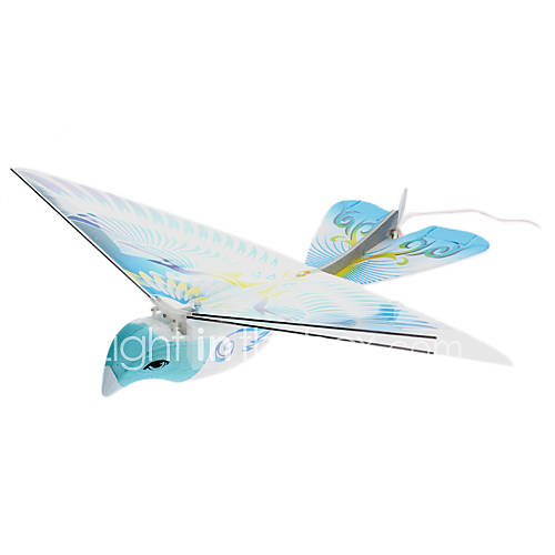 RC Flapping Wings Like Authentic Bird Helicopter(Blue)