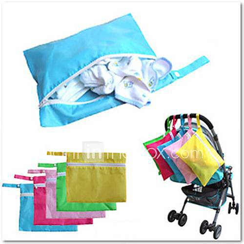 Baby Stroller Storage Bag Dirty Clothes Divided Bags