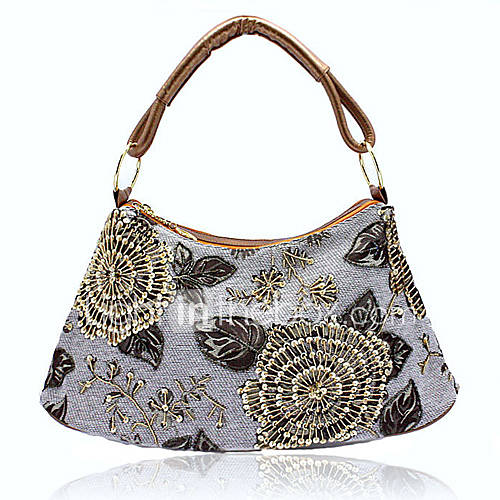 OWZ New Fashion Diamonade Party Bag (Cream)SFX1255