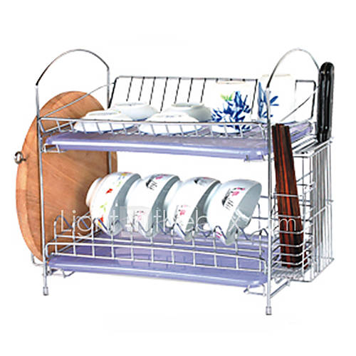 Drying Rack, Stainless Steel, W19.6 x L9.2 x H15.6