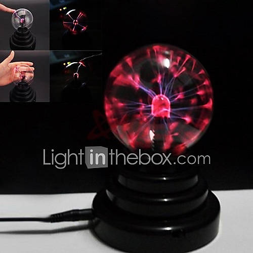 USB Plasma Ball Sphere Lightning Lamp Desktop Light