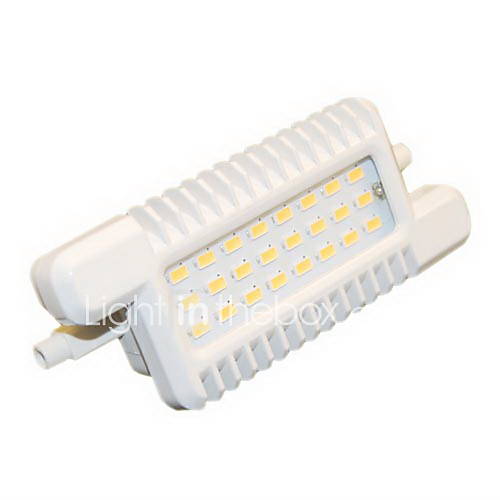 R7s 12W 24x5730SMD 1180LM CRI80 4000K Natural White Light LED Spot Bulb (AC 220 240)