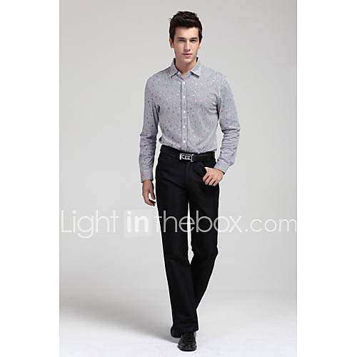 Mens Spring Business Leisure Permanent Press Pants