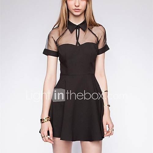 Womens Chiffon Night Party Dress