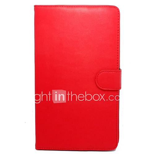 Ultrathin Protective PU Leather Case w/ Sleep Function for Google Nexus 7 II   Red