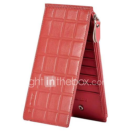 Unisex Multifunctional Cowhide Card And ID Holder Wallet Bags