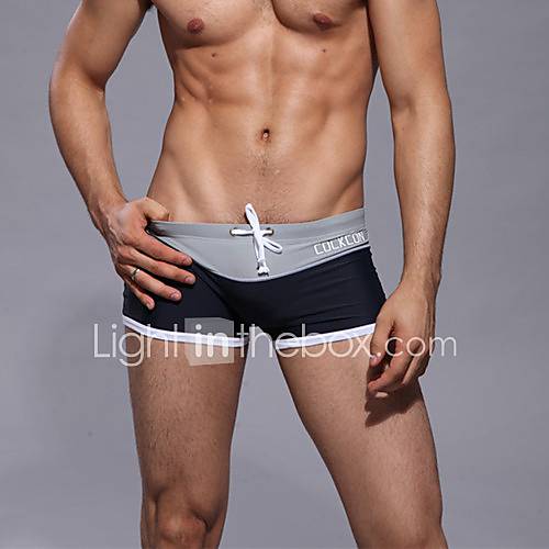 Mens Navy Blue Brief Swimwear