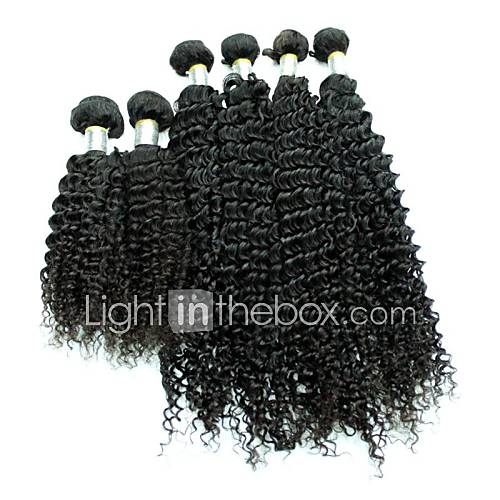 Virgin Hair Kinky Curly 100% Unprocessed Human Hair 20Inches