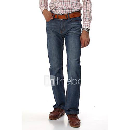 Mens Fashion Slim Jeans Pants