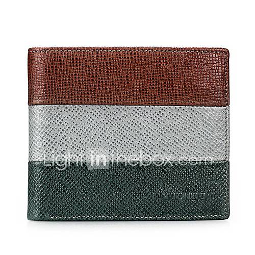 MenS Leather Short Stylish Discount Card Anyway The Wallet