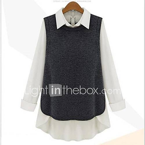 Womens Two Piece Like Blouse