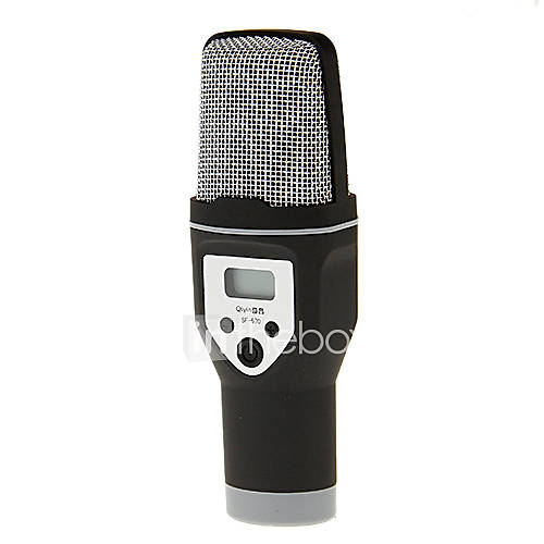 670 3.5mm Stereo Plug Bracket High Quality Microphone for Computer Telephone (Black)