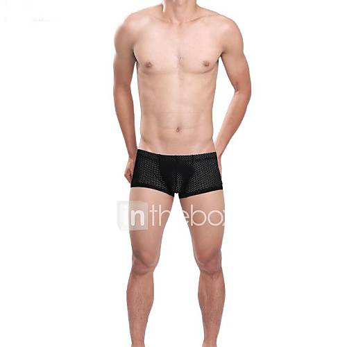 Mens Mesh Low Waist Briefs