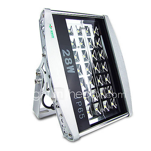 85 265V 28W LED white outdoor waterproof flood light