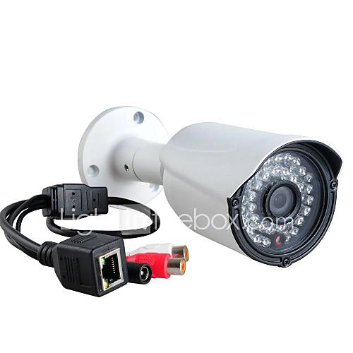 POE(Power Over Ethernet)IPCC Onvif 2.2 P2P 1.3MP Megapixel Low Lux IR Mini Waterproof IP Bullet Camera