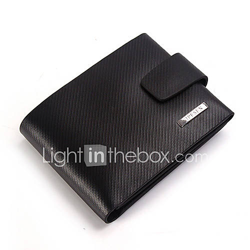 MenS Leather Short Leather Wallet