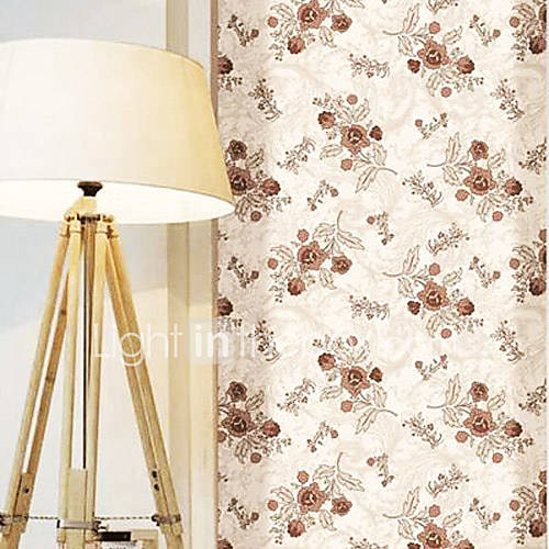 Elegant Coury Flower Sheer Shade