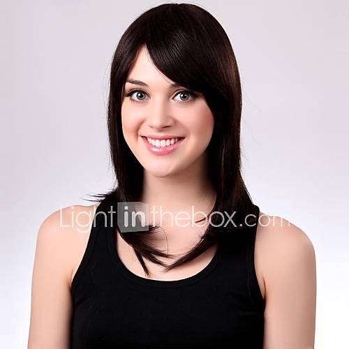 Fashion Hair Long Straight Human Hair Wig