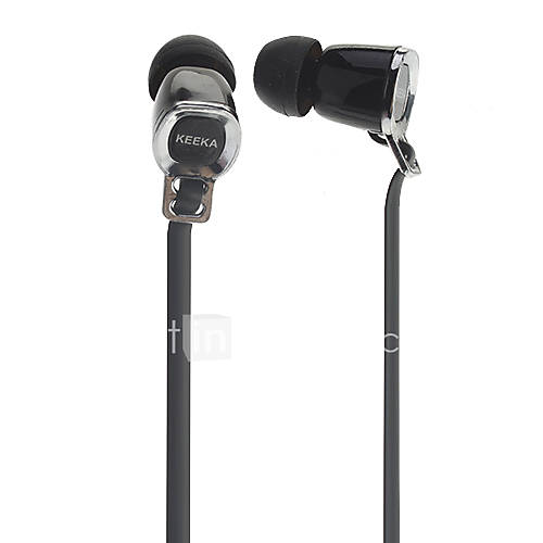 Keeka MIC 110 Stereo In Ear Earphone with Mic for PC/Mobilephone